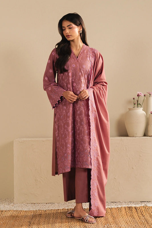 Cross Stitch - Blush Embrace - 3 Piece