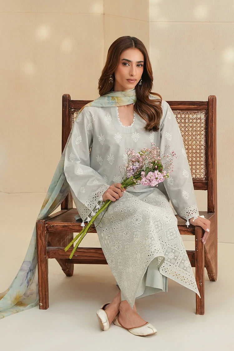 Picture of Cross Stitch - Chikankari Edit Vol 2 - Arctic Ice - Available at Raja Sahib