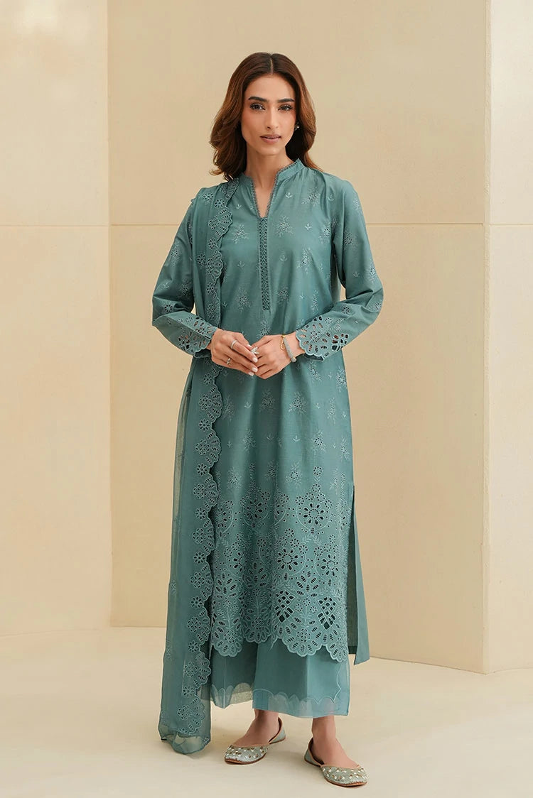 Picture of Cross Stitch - Chikankari Edit Vol 2 - Fleur Whisper - Available at Raja Sahib