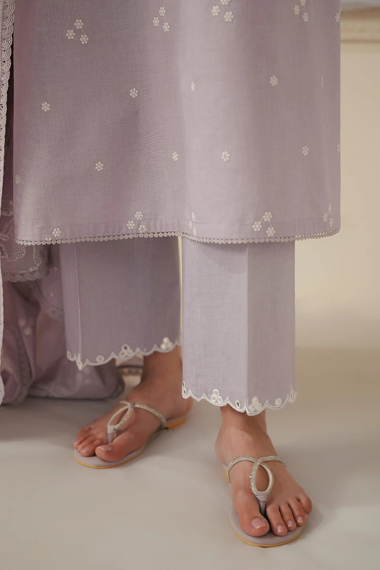 Picture of Cross Stitch - Embroidered Lawn Edit Vol 3 - Orchid Petal - Available at Raja Sahib