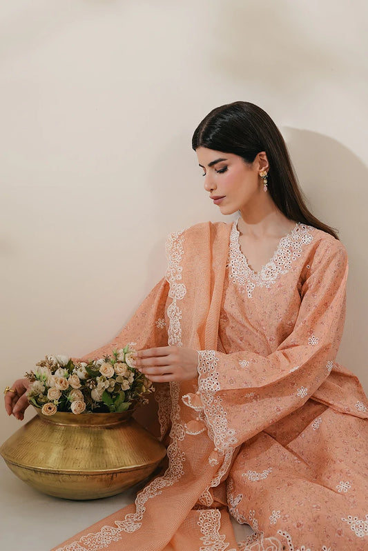 Picture of Cross Stitch - Embroidered Lawn Edit Vol 3 - Meadow Bloom - Available at Raja Sahib
