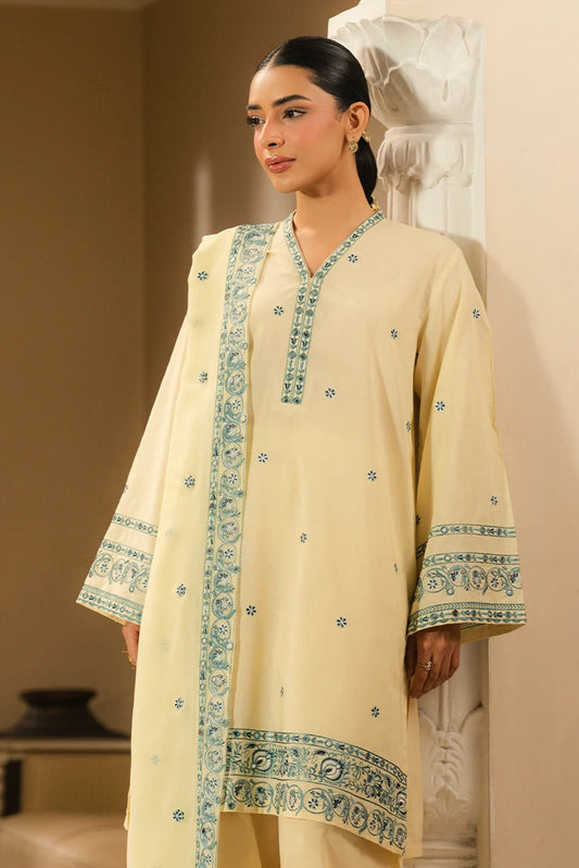 Picture of Cross Stitch - Dahlia - 2 Piece - Available at Raja Sahib