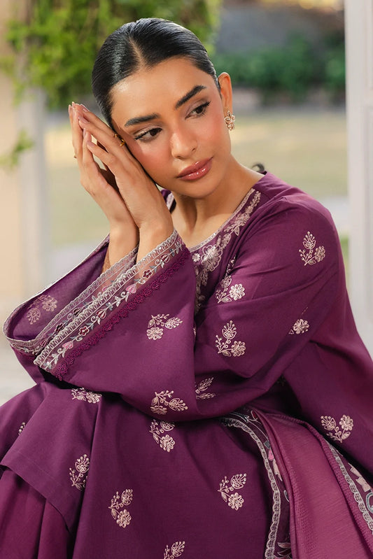 Picture of Cross Stitch - Mulberry - 2 Piece - Available at Raja Sahib