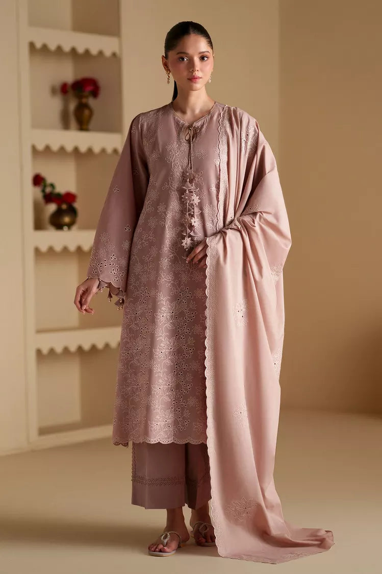 Picture of Cross Stitch - Chikankari Edit Vol 3 - Copper Sand - Available at Raja Sahib