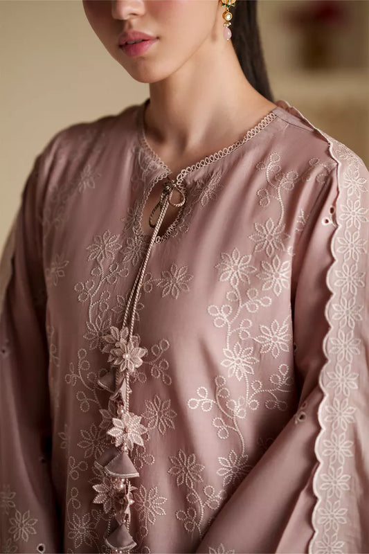 Picture of Cross Stitch - Chikankari Edit Vol 3 - Copper Sand - Available at Raja Sahib