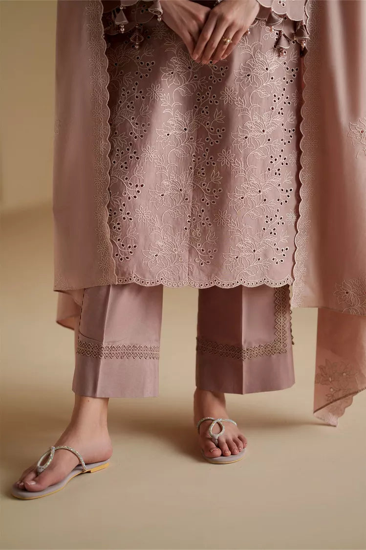Picture of Cross Stitch - Chikankari Edit Vol 3 - Copper Sand - Available at Raja Sahib