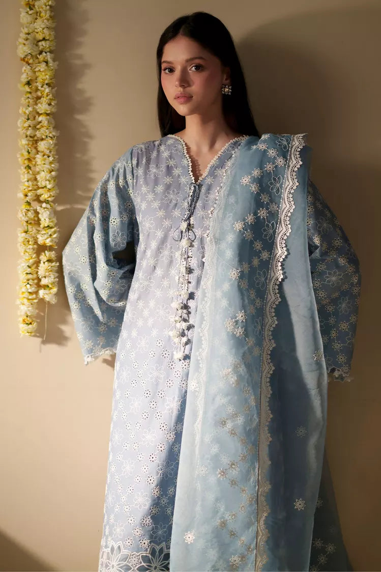 Picture of Cross Stitch - Chikankari Edit Vol 3 - Petal Haze - Available at Raja Sahib