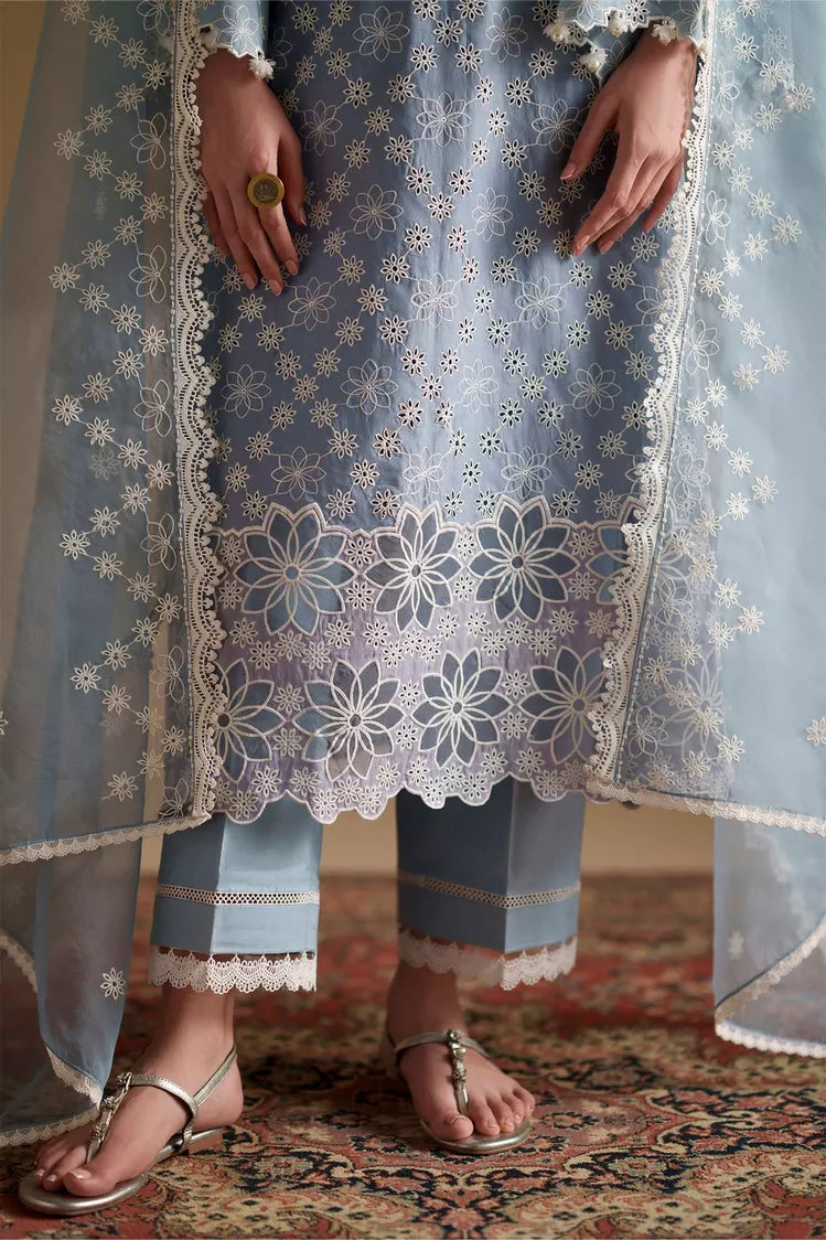 Picture of Cross Stitch - Chikankari Edit Vol 3 - Petal Haze - Available at Raja Sahib