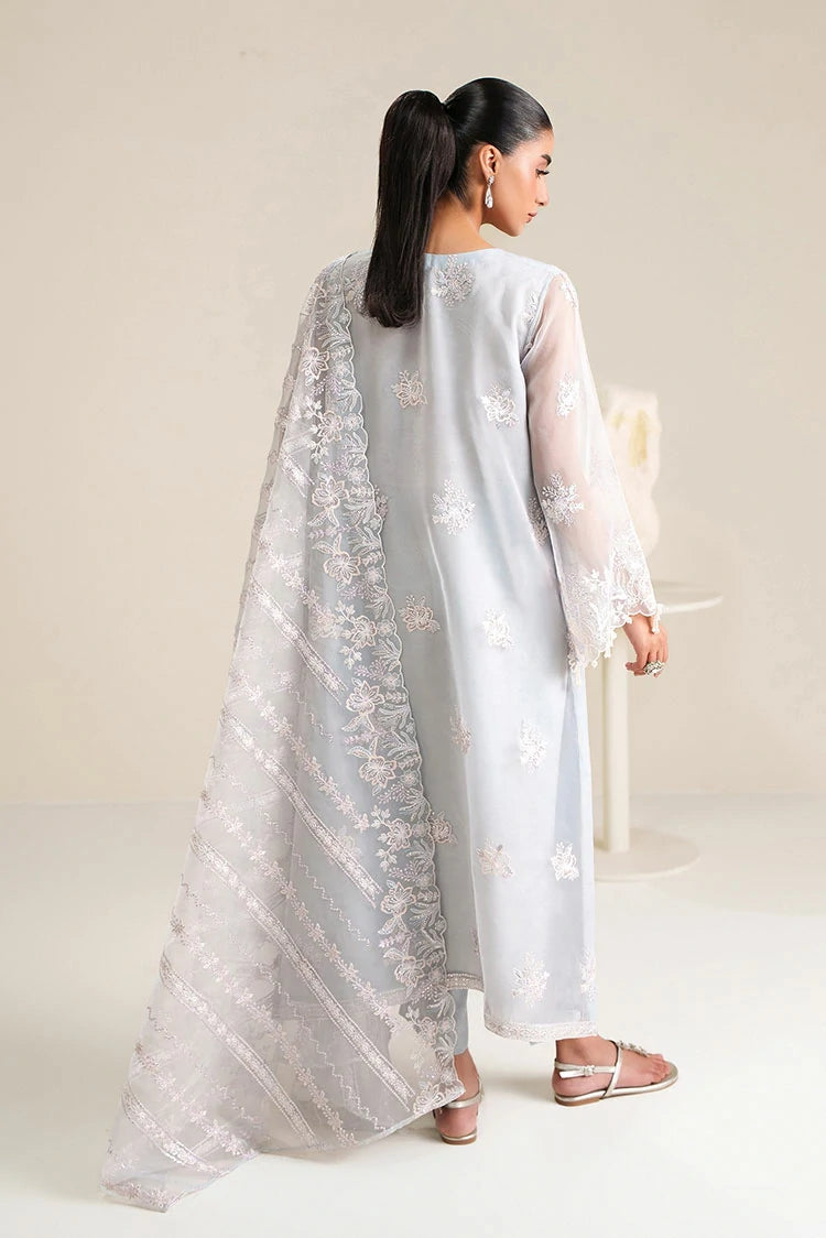 Picture of Cross Stitch - Luxe Atelier - Ice Blue Charm - Available at Raja Sahib