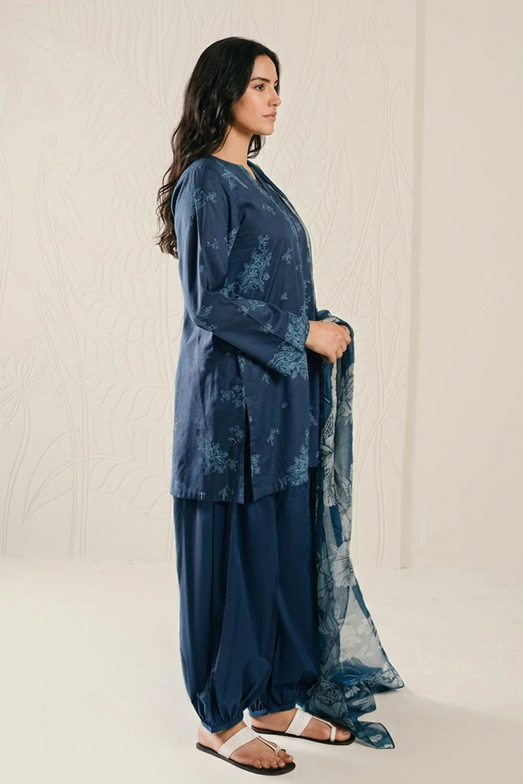 Picture of Cross Stitch - Daily Unstitched Printed Lawn Vol 3 - Celestial Aura - Available at Raja Sahib