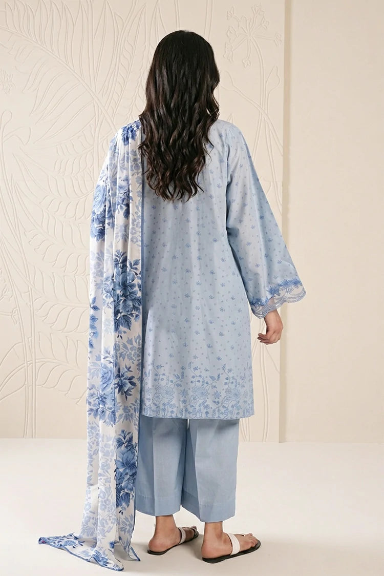 Picture of Cross Stitch - Daily Unstitched Printed Lawn Vol 3 - Floral Dream - Available at Raja Sahib