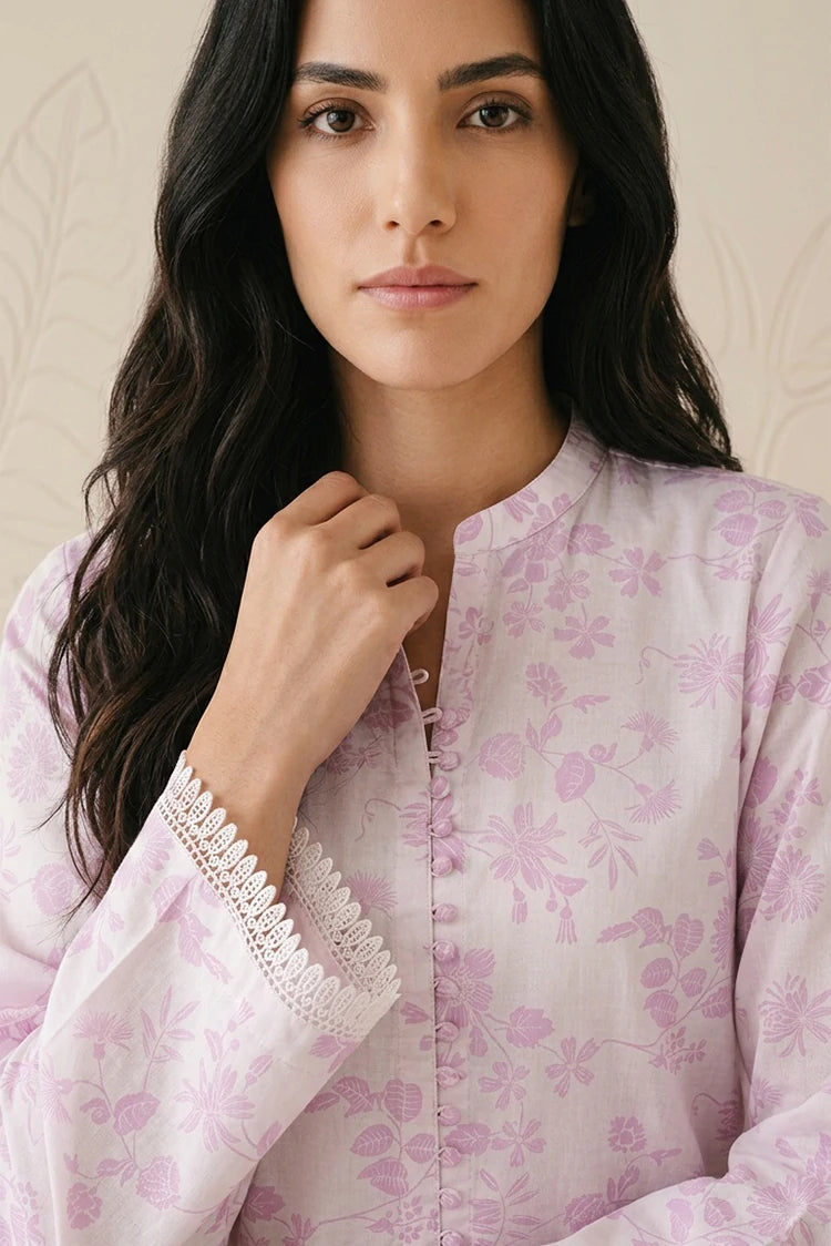 Picture of Cross Stitch - Daily Unstitched Printed Lawn Vol 3 - Pastel Palette - Available at Raja Sahib