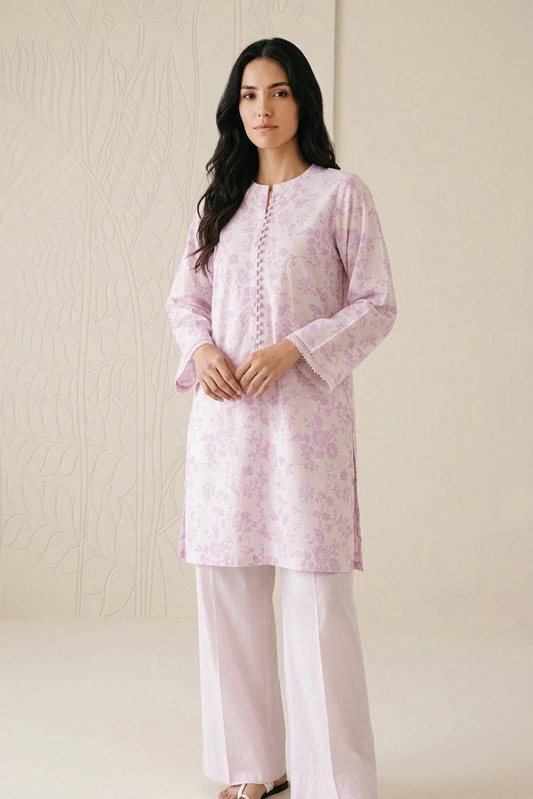 Picture of Cross Stitch - Daily Unstitched Printed Lawn Vol 3 - Pastel Palette - Available at Raja Sahib
