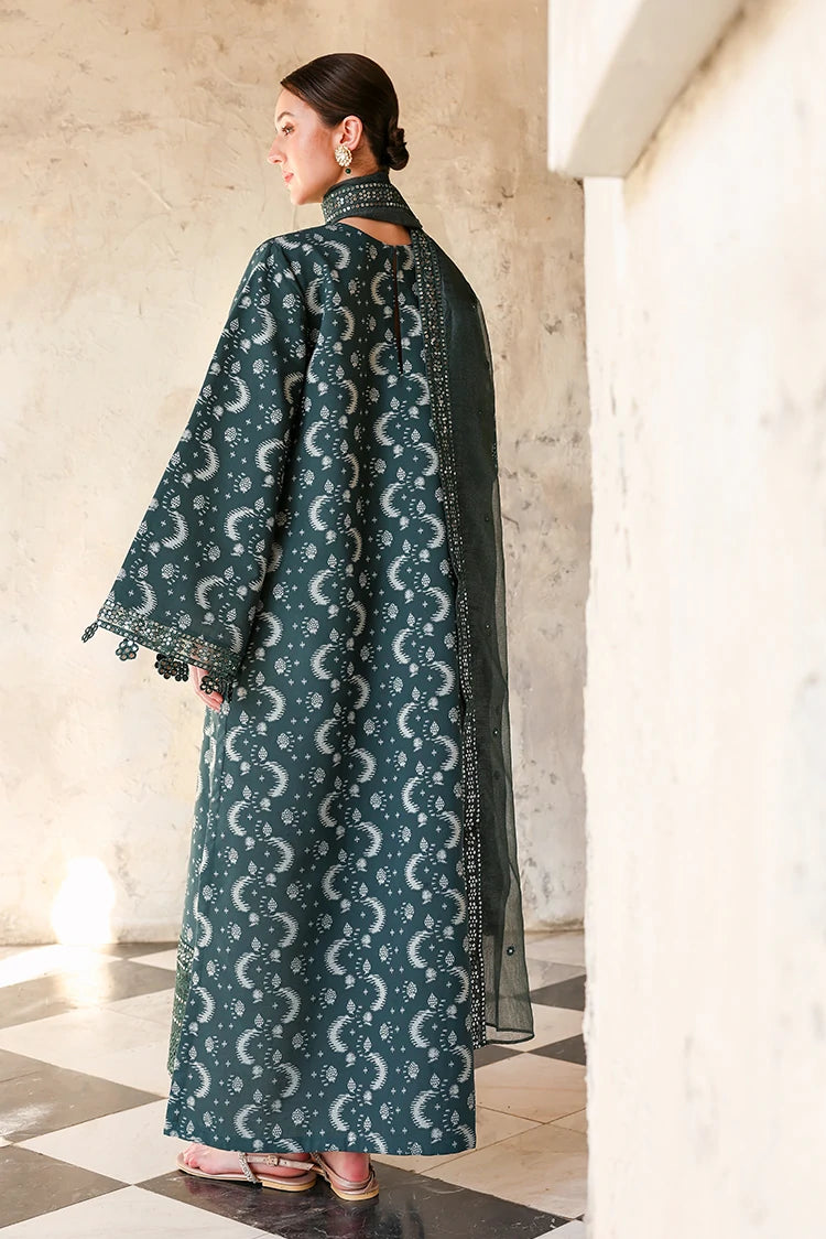 Picture of Cross Stitch - Embroidered Lawn Edit Vol 2 - Teal Spruce - Available at Raja Sahib