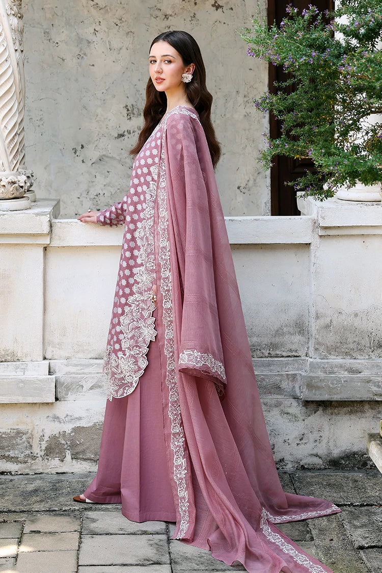 Picture of Cross Stitch - Embroidered Lawn Edit Vol 2 - Ash Rose - Available at Raja Sahib