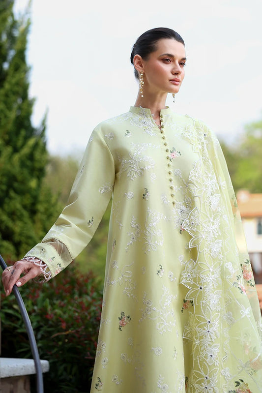 Picture of Cross Stitch - Embroidered Lawn Edit Vol 2 - Citrus Lace - Available at Raja Sahib