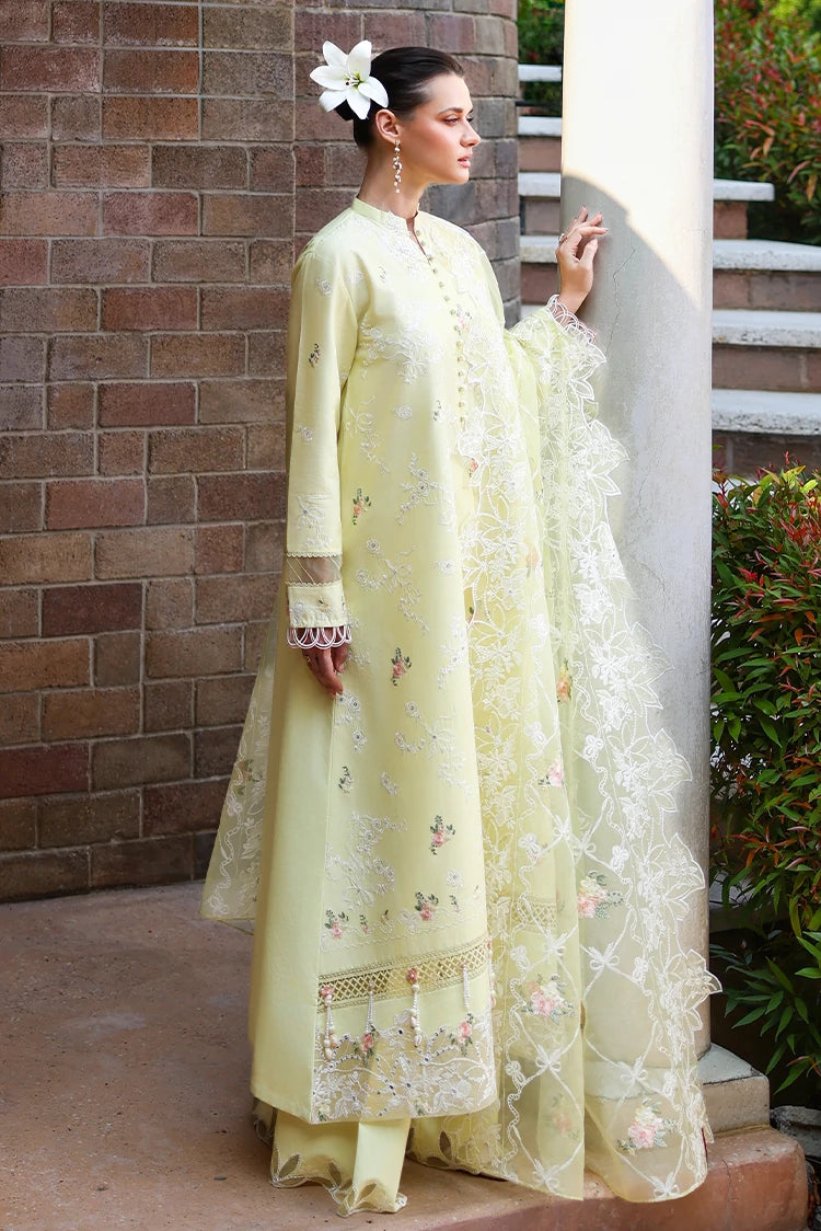 Picture of Cross Stitch - Embroidered Lawn Edit Vol 2 - Citrus Lace - Available at Raja Sahib