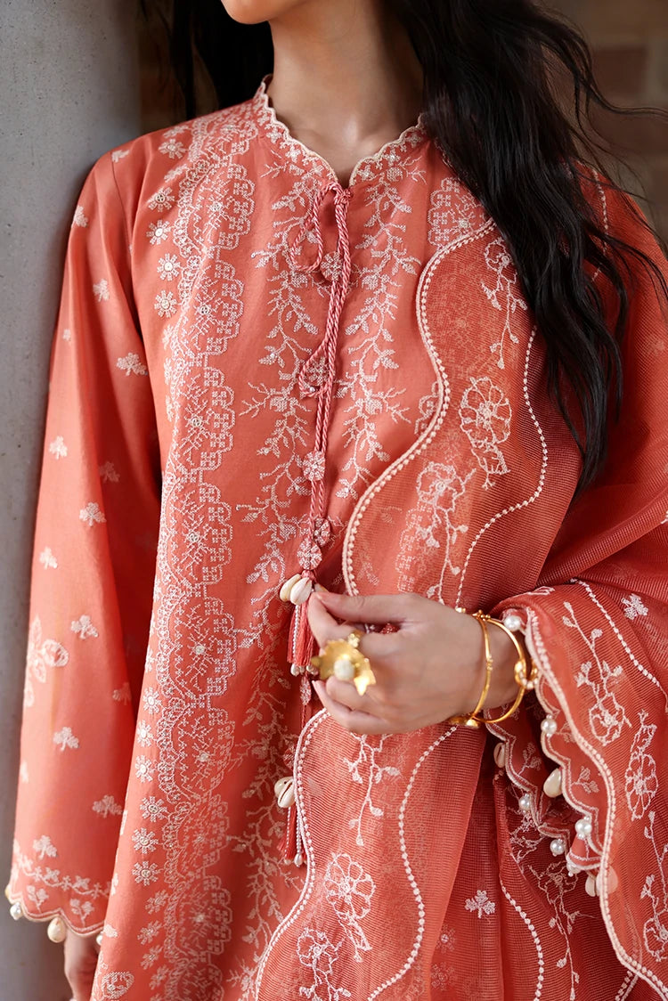 Picture of Cross Stitch - Embroidered Lawn Edit Vol 2 - Amber Mist - Available at Raja Sahib