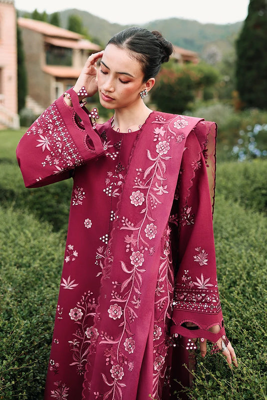 Picture of Cross Stitch - Embroidered Lawn Edit Vol 2 - Crimson Royale - Available at Raja Sahib