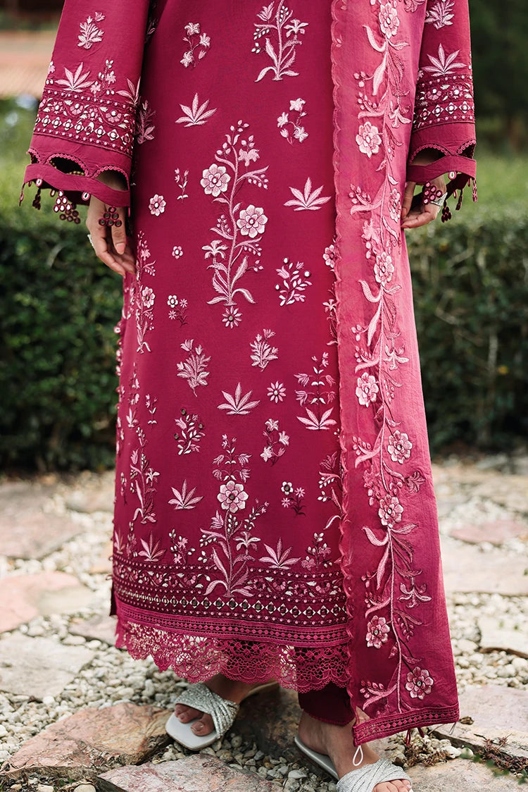 Picture of Cross Stitch - Embroidered Lawn Edit Vol 2 - Crimson Royale - Available at Raja Sahib