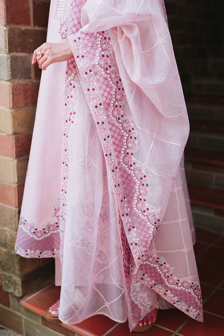 Picture of Cross Stitch - Embroidered Lawn Edit Vol 2 - Lavender Luxe - Available at Raja Sahib