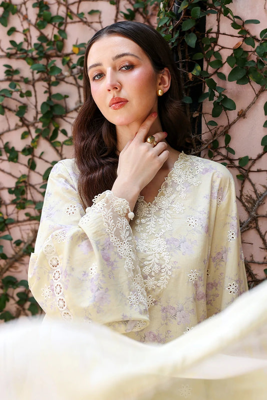 Picture of Cross Stitch - Embroidered Lawn Edit Vol 2 - Orchid Flare - Available at Raja Sahib
