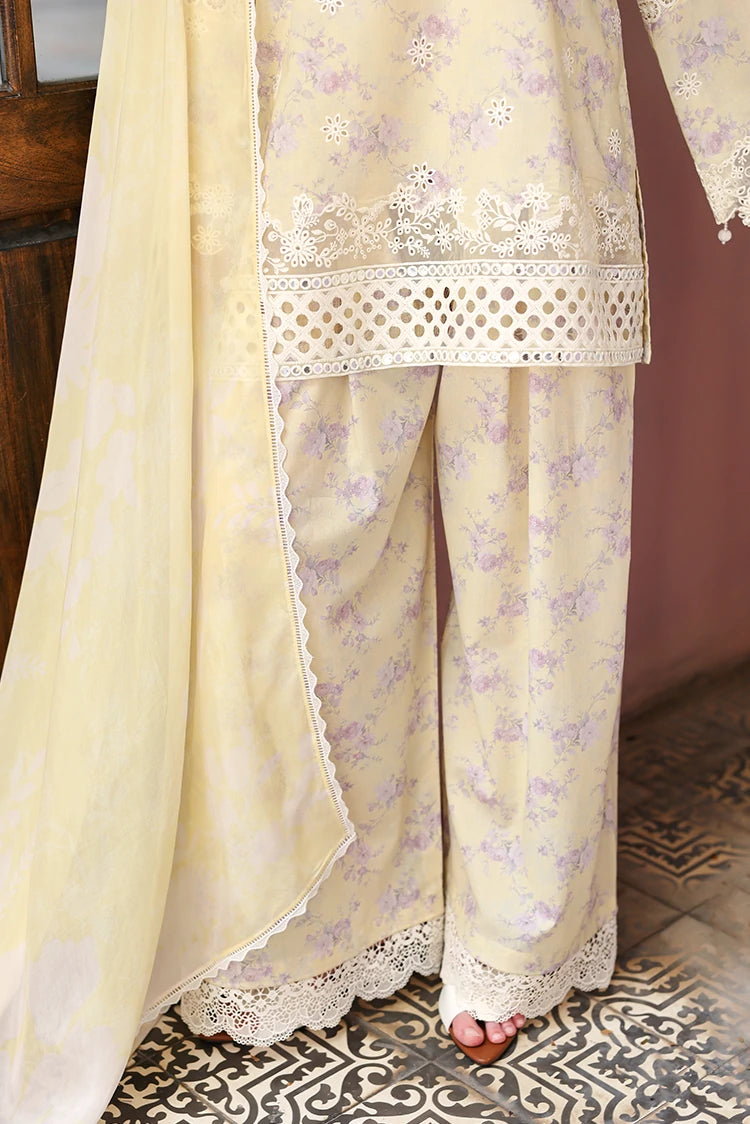 Picture of Cross Stitch - Embroidered Lawn Edit Vol 2 - Orchid Flare - Available at Raja Sahib