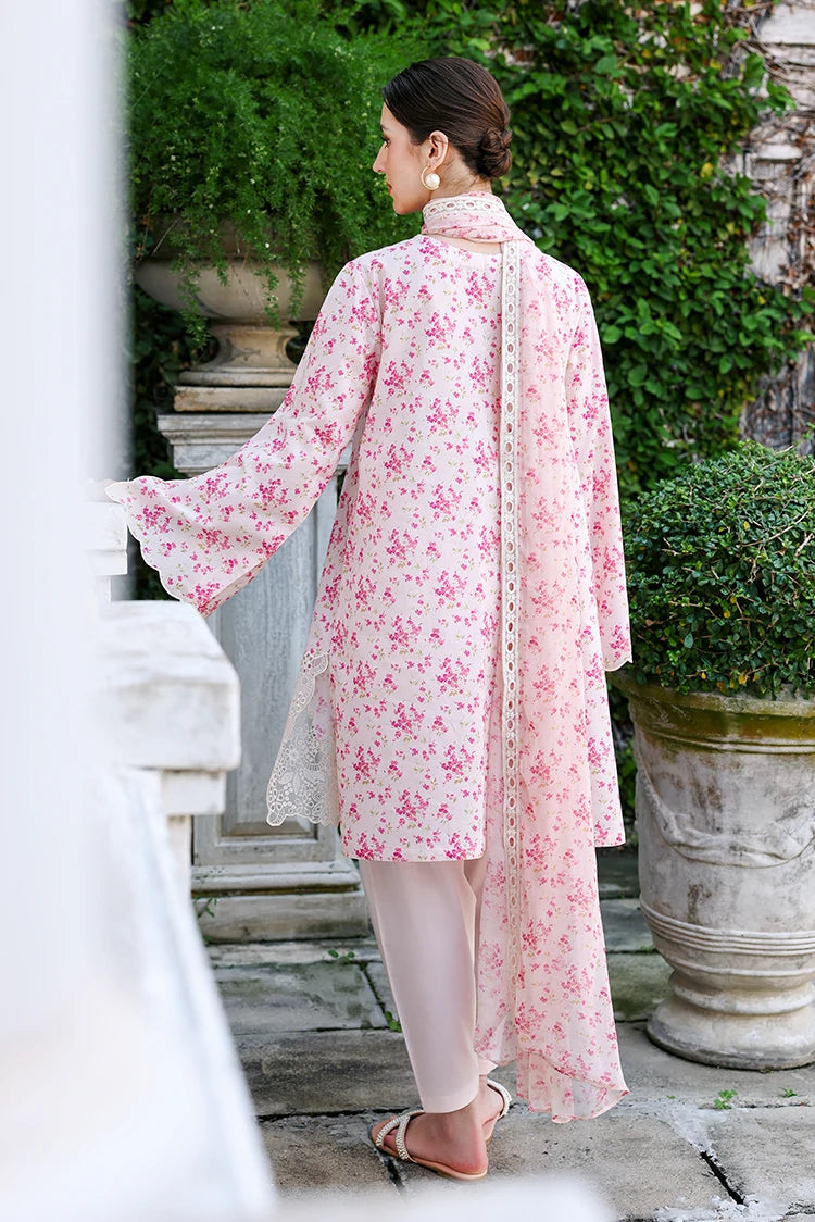 Picture of Cross Stitch - Embroidered Lawn Edit Vol 2 - Peach Sprinkle - Available at Raja Sahib