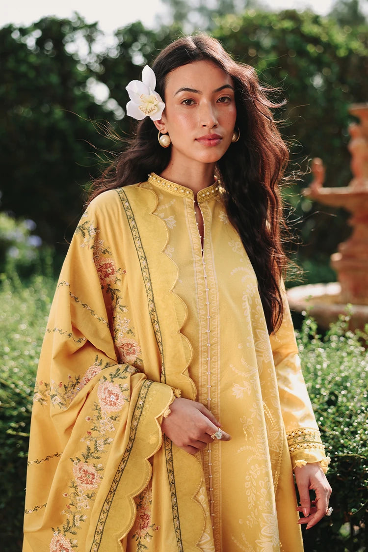 Picture of Cross Stitch - Embroidered Lawn Edit Vol 2 - Petal Drapes - Available at Raja Sahib