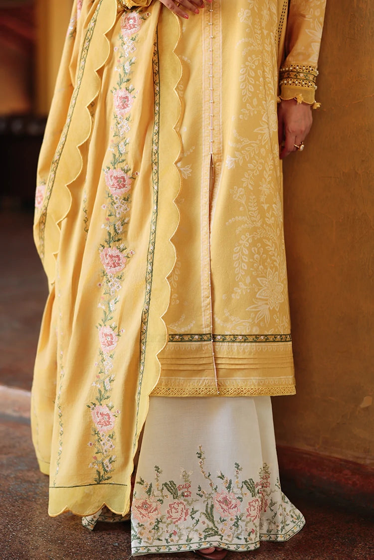 Picture of Cross Stitch - Embroidered Lawn Edit Vol 2 - Petal Drapes - Available at Raja Sahib
