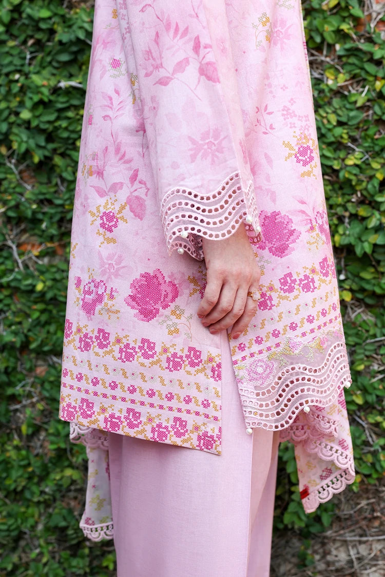 Picture of Cross Stitch - Embroidered Lawn Edit Vol 2 - Spring Lilac - Available at Raja Sahib