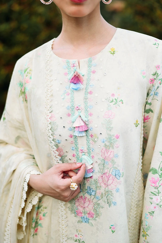 Picture of Cross Stitch - Embroidered Lawn Edit Vol 2 - Tropic Mist - Available at Raja Sahib