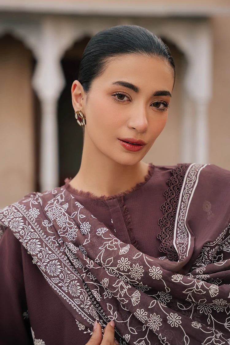 Picture of Cross Stitch - Embroidered Lawn Edit Vol 4 - Noir Umber - Available at Raja Sahib