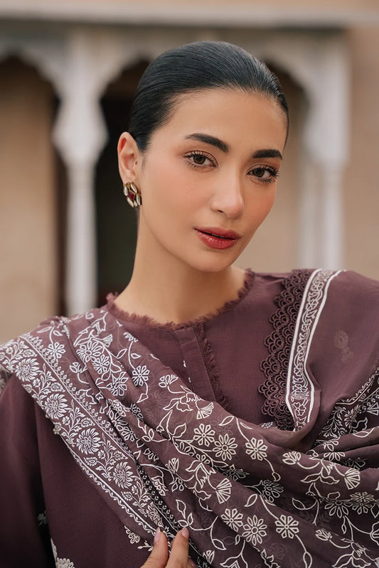 Picture of Cross Stitch - Embroidered Lawn Edit Vol 4 - Noir Umber - Available at Raja Sahib