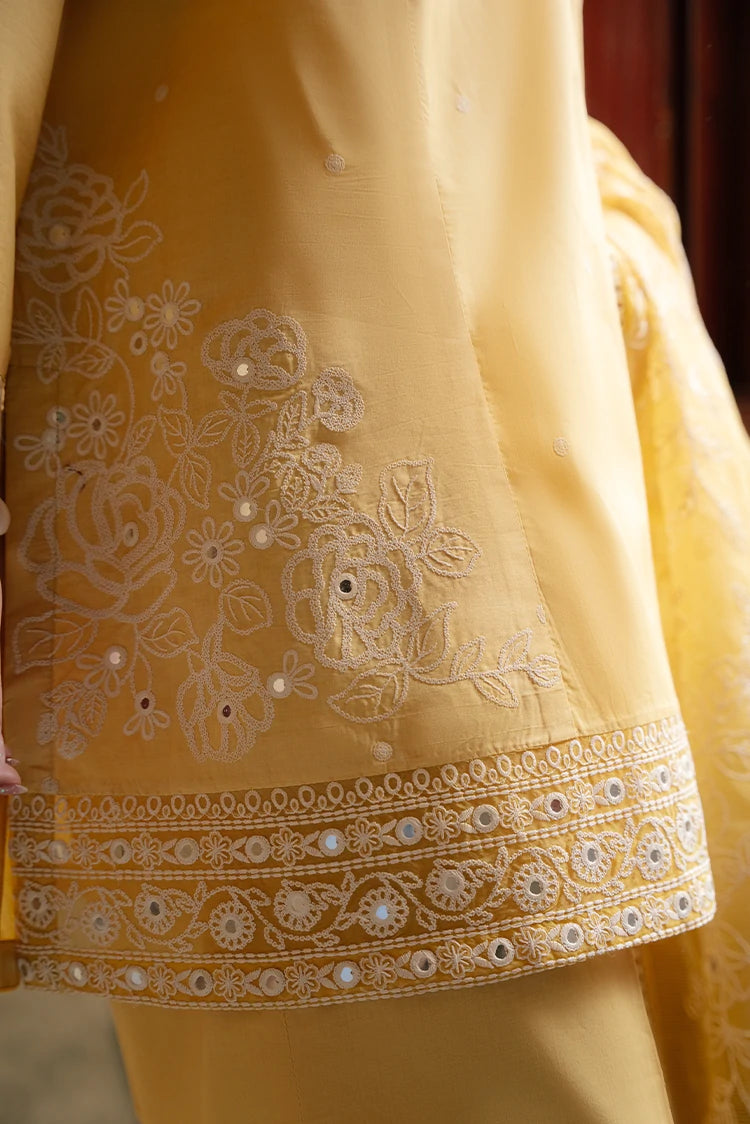 Picture of Cross Stitch - Embroidered Lawn Edit Vol 4 - Citrine Grace - Available at Raja Sahib
