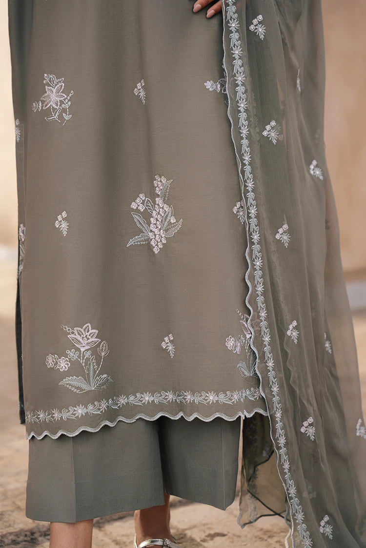 Picture of Cross Stitch - Embroidered Lawn Edit Vol 4 - Olivine Bloom - Available at Raja Sahib