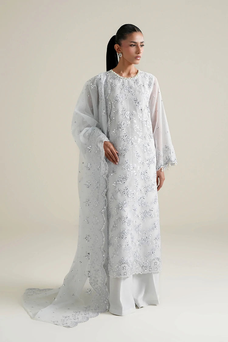 Picture of Cross Stitch - Luxe Atelier - Blue Frost - Available at Raja Sahib
