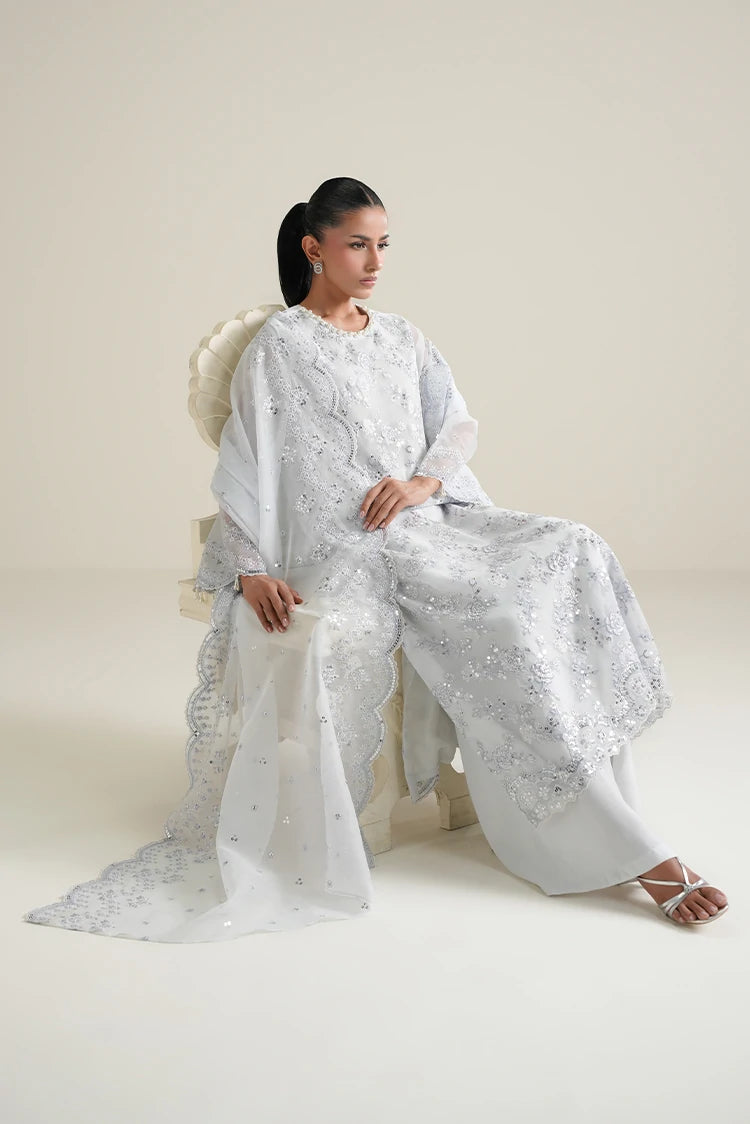 Picture of Cross Stitch - Luxe Atelier - Blue Frost - Available at Raja Sahib