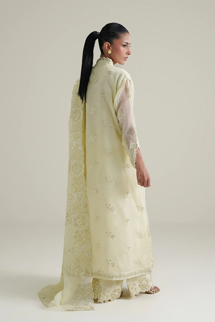 Picture of Cross Stitch - Luxe Atelier - Lime Glow - Available at Raja Sahib