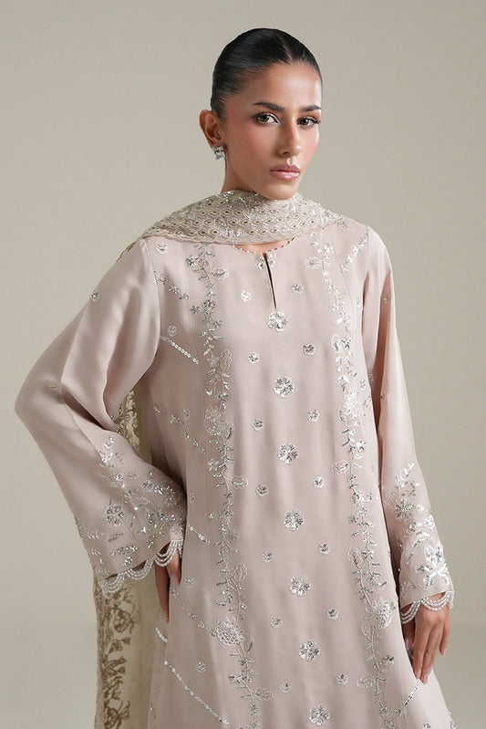 Picture of Cross Stitch - Luxe Atelier - Misty Ash - Available at Raja Sahib