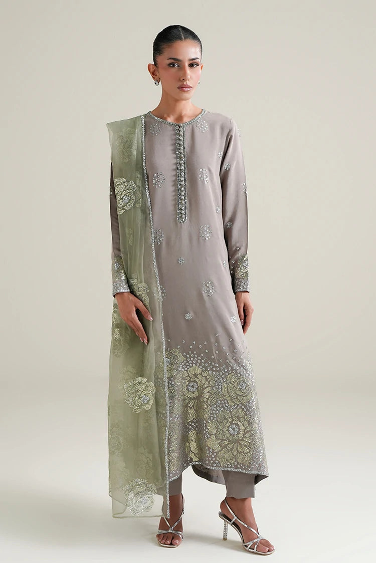 Picture of Cross Stitch - Luxe Atelier - Radiant Jade - Available at Raja Sahib