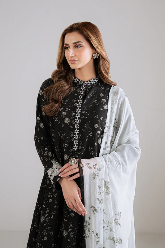 Picture of Cross Stitch - Noir Reign - 2 Piece - Available at Raja Sahib