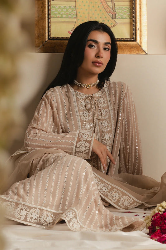Picture of Cross Stitch - Sandstone Grace - 3 Piece - Available at Raja Sahib