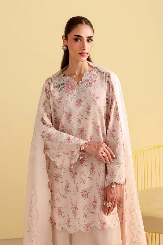 Picture of Cross Stitch - Unstitched Premium Lawn Vol 3 - Botanical Bliss - Available at Raja Sahib