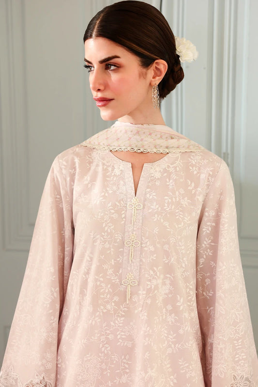 Picture of Cross Stitch - Unstitched Premium Lawn Vol 3 - Enchanted Lilac - Available at Raja Sahib