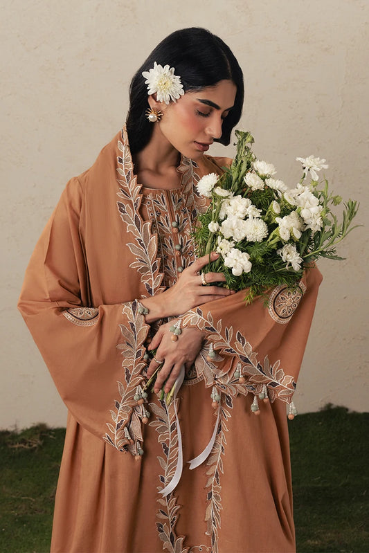 Picture of Cross Stitch - The Monsoon Edit - Unstitched - Amber Dune - Available at Raja Sahib