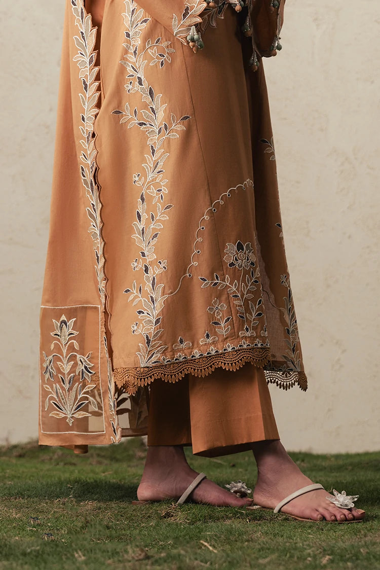 Picture of Cross Stitch - The Moonsoon Edit - Unstitched - Amber Dune - Available at Raja Sahib