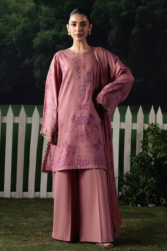 Picture of Cross Stitch - The Moonsoon Edit - Unstitched - Blush Essence - Available at Raja Sahib