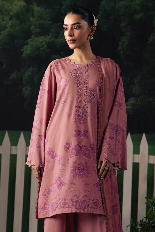 Picture of Cross Stitch - The Monsoon Edit - Unstitched - Blush Essence - Available at Raja Sahib