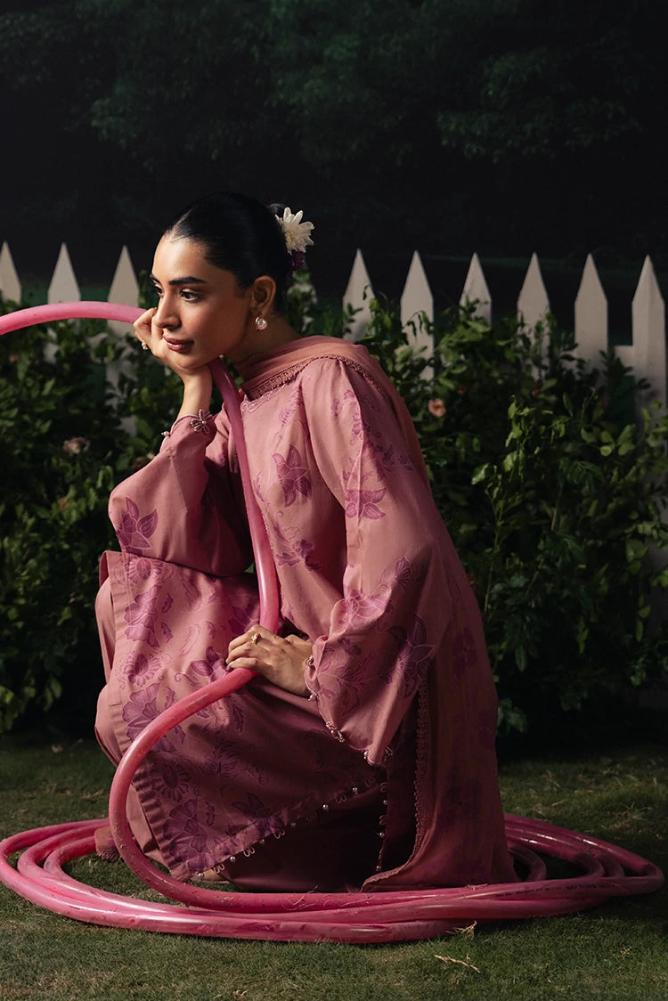 Picture of Cross Stitch - The Moonsoon Edit - Unstitched - Blush Essence - Available at Raja Sahib